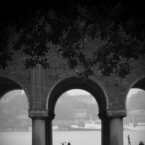 Déšť ve Stockholmu